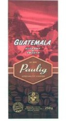 Міжнародна реєстрація торговельної марки № 859570: GUATEMALA Paulig SPECIALITY COFFEE