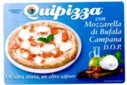 Міжнародна реєстрація торговельної марки № 860905: Quipizza con Mozzarella di Bufala Campana D.O.P.