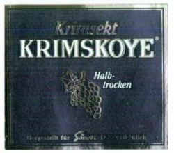 Міжнародна реєстрація торговельної марки № 862383: Krimsekt KRIMSKOYE Halbtrocken