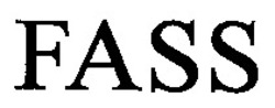 Міжнародна реєстрація торговельної марки № 864658: FASS