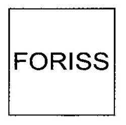 Міжнародна реєстрація торговельної марки № 866019: FORISS
