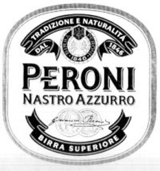 Міжнародна реєстрація торговельної марки № 867528: PERONI NASTRO AZZURRO