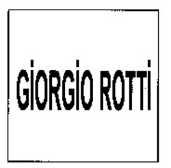Міжнародна реєстрація торговельної марки № 868871: GIORGIO ROTTI
