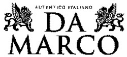 Міжнародна реєстрація торговельної марки № 870384: AUTENTICO ITALIANO DA MARCO