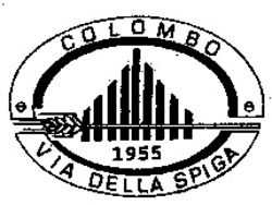 Міжнародна реєстрація торговельної марки № 878985: COLOMBO VIA DELLA SPIGA 1955