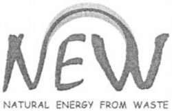 Міжнародна реєстрація торговельної марки № 889789: NEW NATURAL ENERGY FROM WASTE