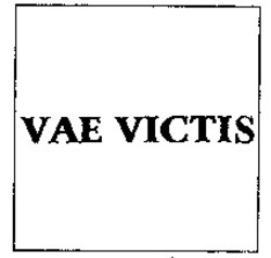 Міжнародна реєстрація торговельної марки № 899289: VAE VICTIS