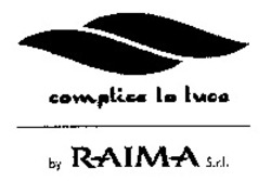 Міжнародна реєстрація торговельної марки № 901650: complice la luce by RAIMA S.r.l.