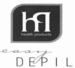 Міжнародна реєстрація торговельної марки № 903373: hp health products easy DEPIL