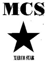 Міжнародна реєстрація торговельної марки № 907992: MCS MARCO STAR
