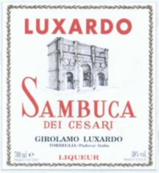 Міжнародна реєстрація торговельної марки № 912485: LUXARDO SAMBUCA DEI CESARI GIROLAMO LUXARDO