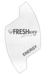 Міжнародна реєстрація торговельної марки № 921111: FRESHway ENERGY