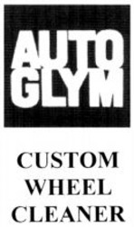 Міжнародна реєстрація торговельної марки № 921292: AUTO GLYM CUSTOM WHEEL CLEANER