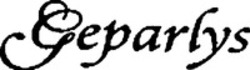 Міжнародна реєстрація торговельної марки № 923242: Geparlys