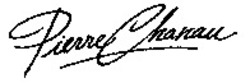 Міжнародна реєстрація торговельної марки № 923352: Pierre Chanau