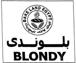 Міжнародна реєстрація торговельної марки № 924478: BLONDY BAKE LAND EGYPT