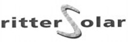 Міжнародна реєстрація торговельної марки № 930338: ritter Solar