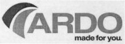 Міжнародна реєстрація торговельної марки № 932736: ARDO made for you.