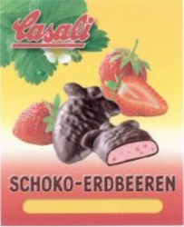 Міжнародна реєстрація торговельної марки № 935619: Casali SCHOKO-ERDBEEREN