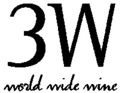 Міжнародна реєстрація торговельної марки № 951656: 3W world wide wine