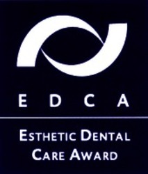 Міжнародна реєстрація торговельної марки № 954647: E D C A ESTHETIC DENTAL CARE AWARD