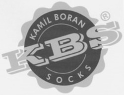 Міжнародна реєстрація торговельної марки № 973725: KBS KAMIL BORAN SOCKS