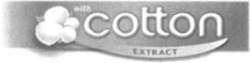 Міжнародна реєстрація торговельної марки № 980590: with cotton EXTRACT