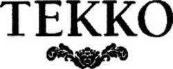 Міжнародна реєстрація торговельної марки № 985352: TEKKO