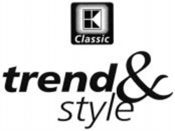 Міжнародна реєстрація торговельної марки № 986350: K Classic trend & style