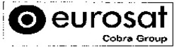 Міжнародна реєстрація торговельної марки № 989022: eurosat Cobra Group