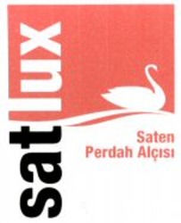 Міжнародна реєстрація торговельної марки № 991016: satlux Saten Perdah Alçisi