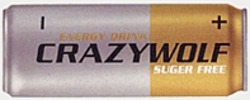 Міжнародна реєстрація торговельної марки № 999627: CRAZYWOLF - SUGER FREE ENERGY DRINK