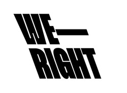 Заявка на торговельну марку № m202123229: we-right; we right