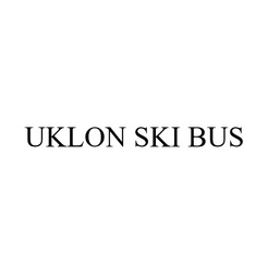 Заявка на торговельну марку № m202523442: uklon ski bus