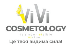 Заявка на торговельну марку № m202316666: vivi cosmetology it's your visible virtue! це твоя видима сила