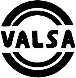 Заявка на торговельну марку № 2001085300: valsa