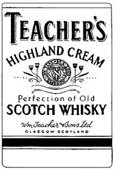 Свідоцтво торговельну марку № 13502 (заявка 94072493): teacher's highland cream scotch whisky wm teacher sons ltd; teachers