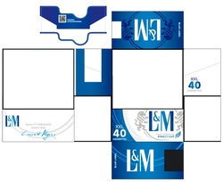 Заявка на торговельну марку № m202410333: l&m; зроблено на власній фабриці; quality tobaccos since 1953; xxl 40 cigarettes; fine tobaccos finely cut; blue label; liggett myers; lm