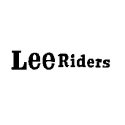 Свідоцтво торговельну марку № 5578 (заявка 28699/SU): lee riders