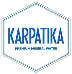 Заявка на торговельну марку № m201809538: karpatika; premium mineral water