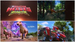 Заявка на торговельну марку № m202517908: quantum heroes dinoster