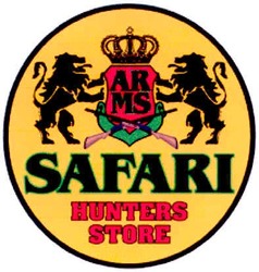 Заявка на торговельну марку № 20041213254: arms; ar ms; safari hunters store