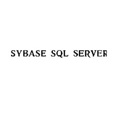Свідоцтво торговельну марку № 7101 (заявка 137677/SU): sybase sql server