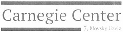 Свідоцтво торговельну марку № 178865 (заявка m201219510): carnegie center; 7, klovsky uzviz
