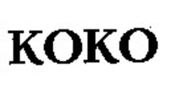 Свідоцтво торговельну марку № 11636 (заявка 94061924): koko коко