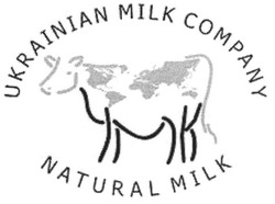 Свідоцтво торговельну марку № 124498 (заявка m200820248): ukrainian milk company natural milk; ymk; умк