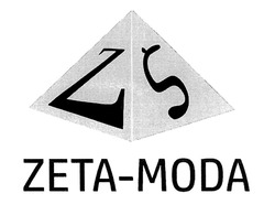 Заявка на торговельну марку № m202012277: zeta-moda; zs