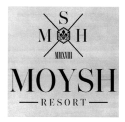 Заявка на торговельну марку № m202023555: mmviii; moysh resort; msh