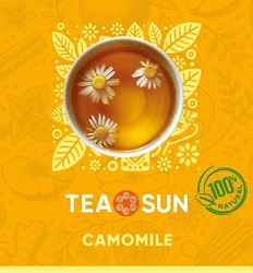 Заявка на торговельну марку № m202506917: camomile; 100% natural; tea sun; теа