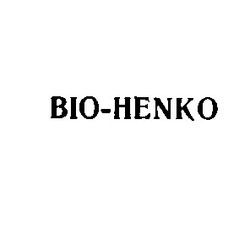 Свідоцтво торговельну марку № 3109 (заявка 135344/SU): bio-henko